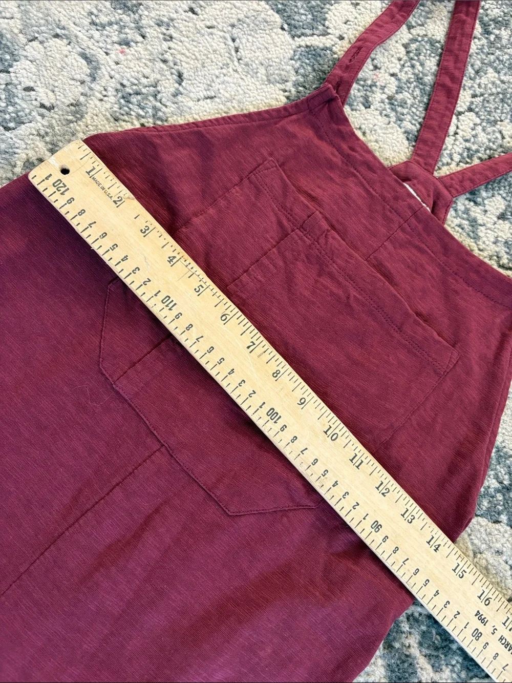 KNOWN Supply  Rhythm Overalls Romper Jumpsuit Size small organic - Picture 8 of 9